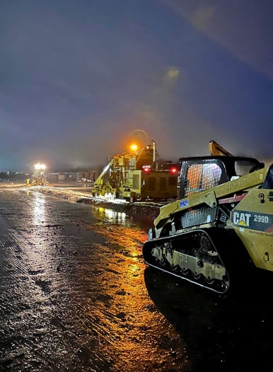 rail construction repair railroad derailment m&k